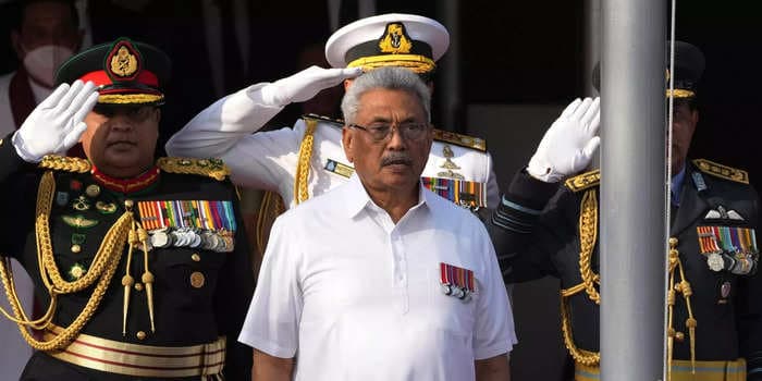 Sri Lanka president fled to the Maldives on a military jet after being forced out of office over economic crisis