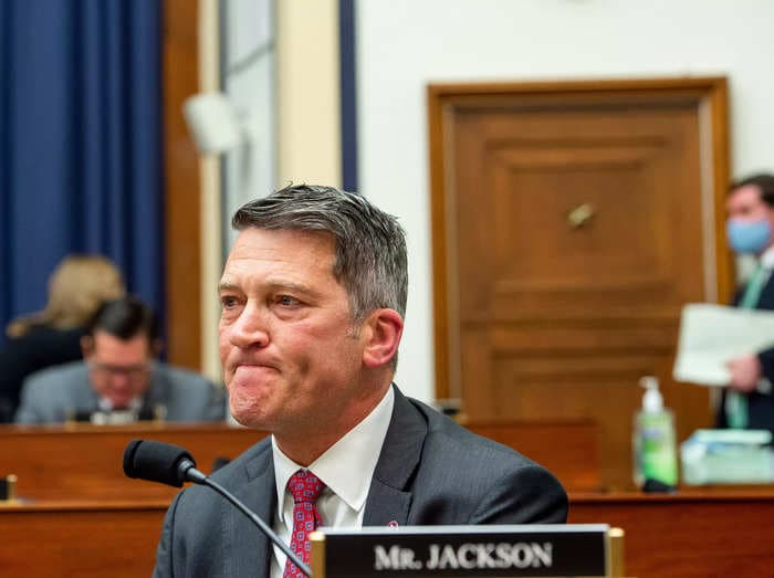 GOP Rep. Ronny Jackson gets ridiculed online after posting a pro-gun video with two AR-15s — one of which was aimed at his foot