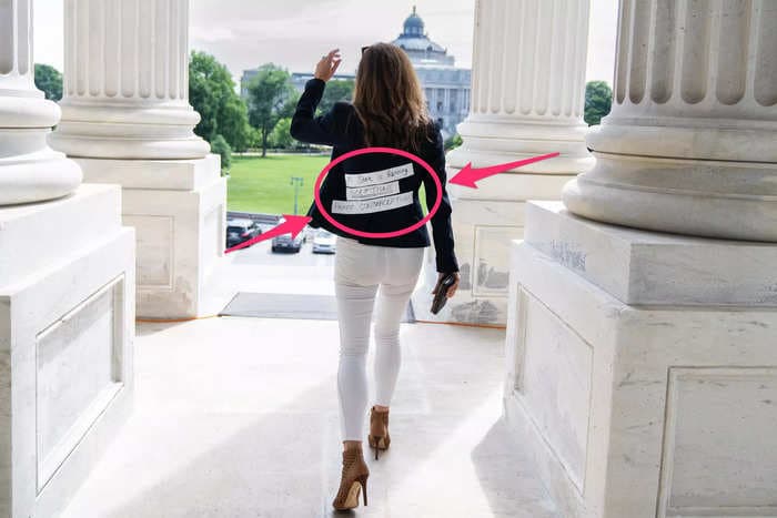Just 8 Republicans joined Democrats in voting to protect access to contraception. One, Nancy Mace, wore a statement on her jacket about abortion restrictions in her state.