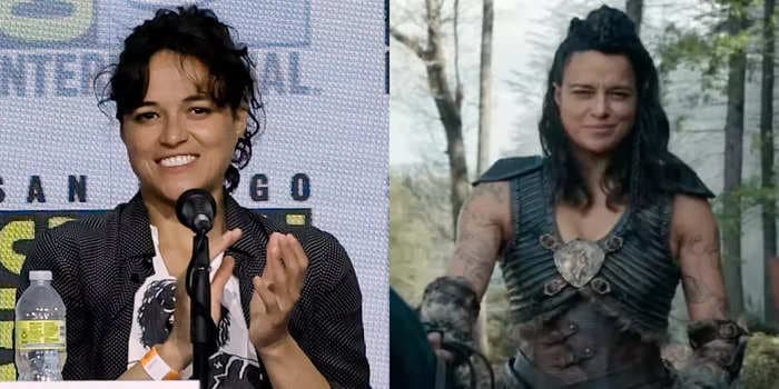 Michelle Rodriguez says she gained 'a good 10 pounds of muscle' for 'Dungeons & Dragons': 'I really did enjoy chiseling out the body'