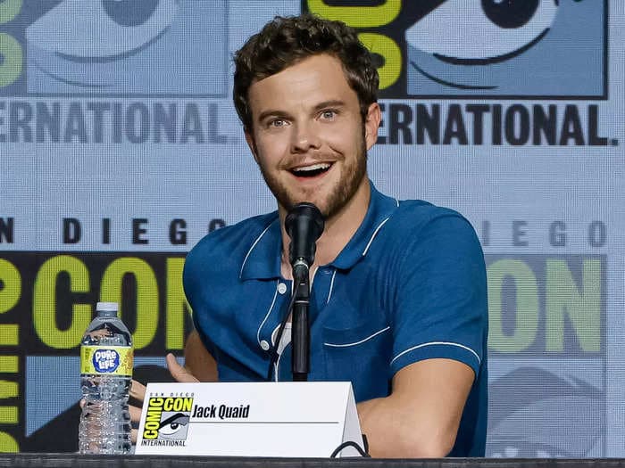 'The Boys' star Jack Quaid walked around Comic-Con wearing a Ghostface costume and fans completely missed it