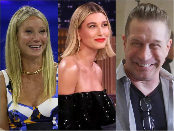 Gwyneth Paltrow joked with Hailey Bieber about having sex with her dad in a bathroom