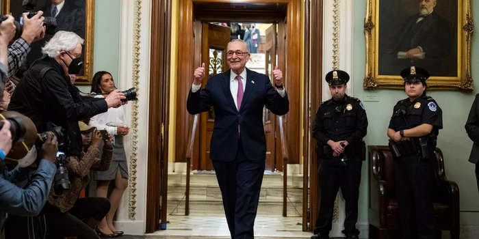 Senate Democrats slog through marathon voting session with their $740 billion climate and tax bill nearing the finish line