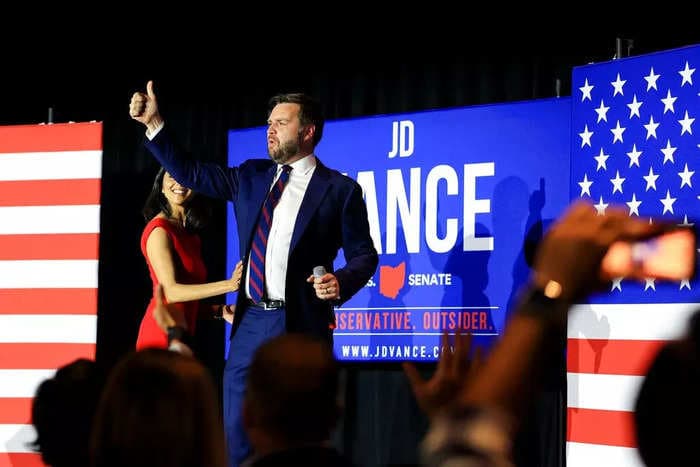Republican JD Vance has a narrow edge over Democratic Rep. Tim Ryan in the Ohio Senate race: poll