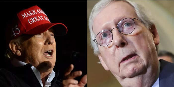 Trump calls Mitch McConnell a 'pawn for the Democrats' and said he must be replaced as Senate leader after he criticized GOP candidates