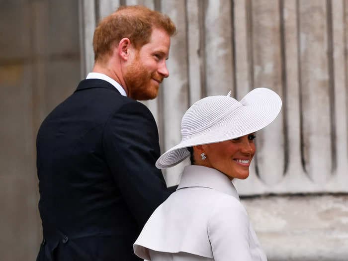 Meghan Markle said it was 'surreal' to visit Frogmore Cottage when they returned to London for the Queen's Platinum Jubilee