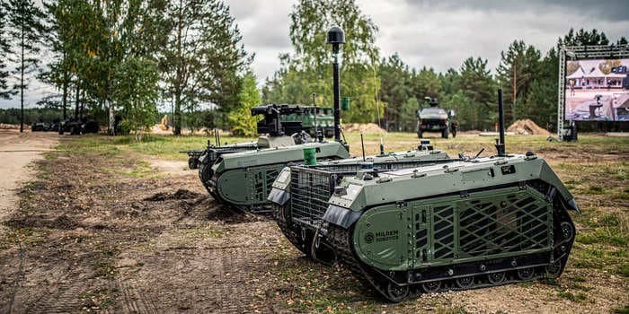 Russian think tank offers $16,000 bounty for the capture 'by any means' necessary of a robotic vehicle deployed in Ukraine