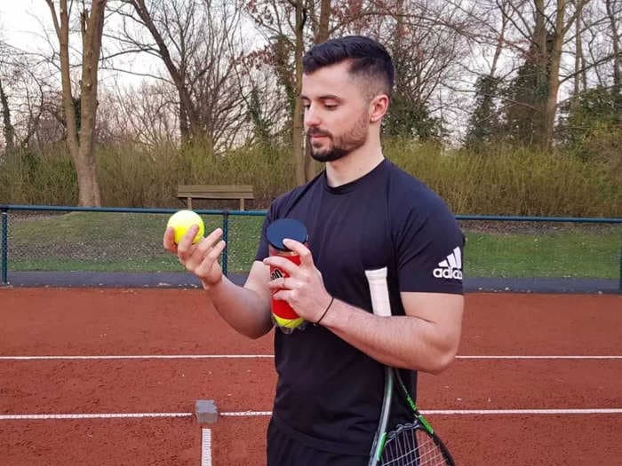 I'm a private tennis instructor who also makes up to $800 a month reviewing gear. Here's how I leveraged my summer gig to get clients year-round.