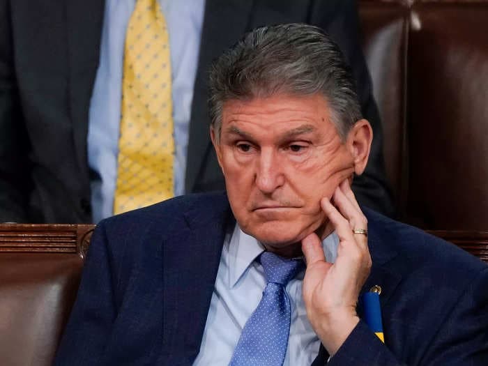 Biden says coal plants will be replaced by cheaper solar and wind power. Joe Manchin says he owes coal workers 'an immediate and public apology.'