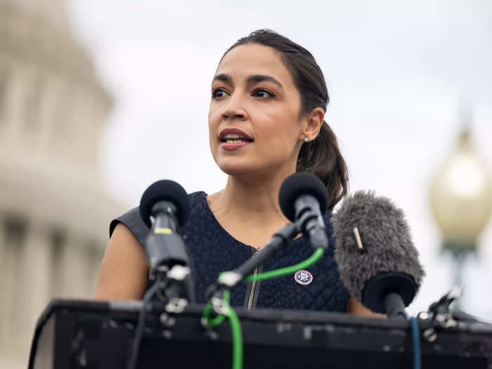 AOC says 'it's so out of touch to imply that abortion isn't an economic issue' after reproductive rights were at the top of voters' minds in the midterms