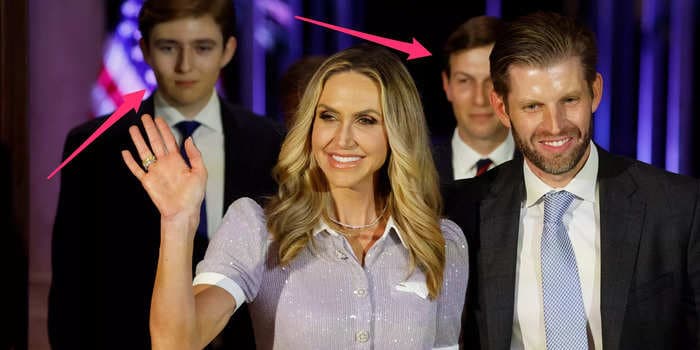 Ivanka Trump and Donald Trump Jr. were absent from their father's 2024 campaign launch. Here are the family members who attended the event.