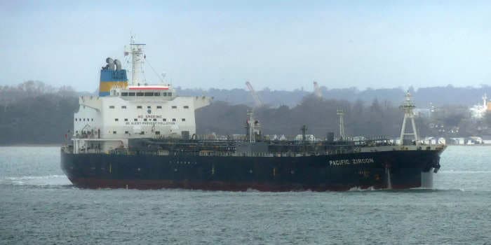 Iran blamed for a drone attack on an Israel-linked oil tanker off the coast of Oman