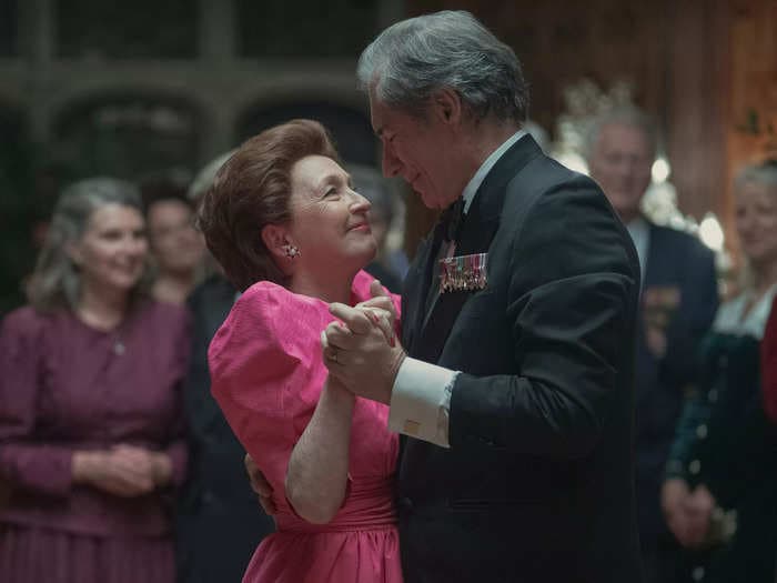 The true story behind 'The Crown' reunion between Princess Margaret and her first love Peter Townsend