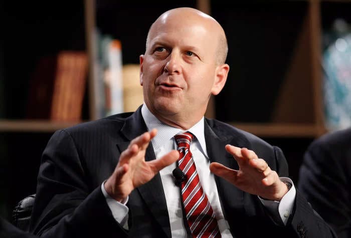 Goldman Sachs boss David Solomon is way more pessimistic than his own analysts – he sees just a 35% chance the Fed avoids a recession