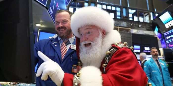 A Santa Claus rally in stocks may fizzle this year, and that means 2023 returns are at risk and any gains likely hinge on the Fed cutting rates