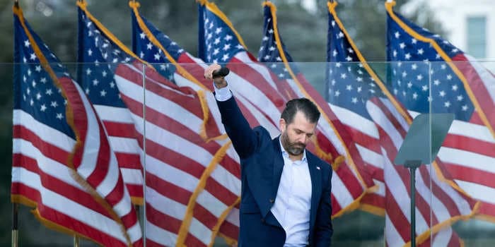 Donald Trump Jr. blamed his own cynicism for his initial belief that January 6 rioters weren't Trump supporters