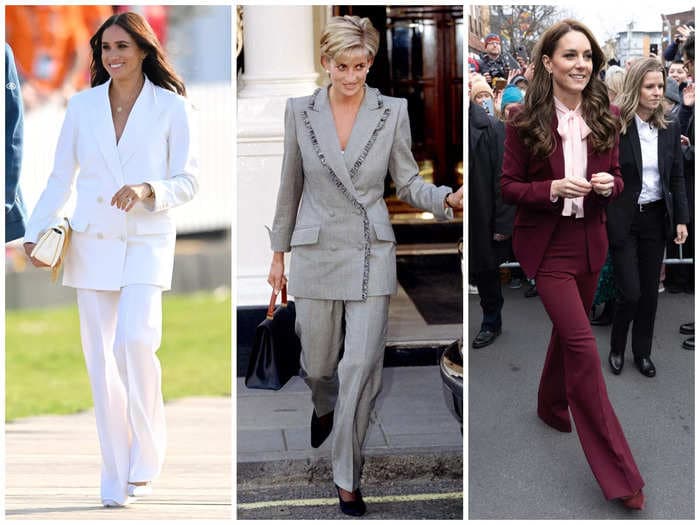 The 14 best suits royal women have ever worn