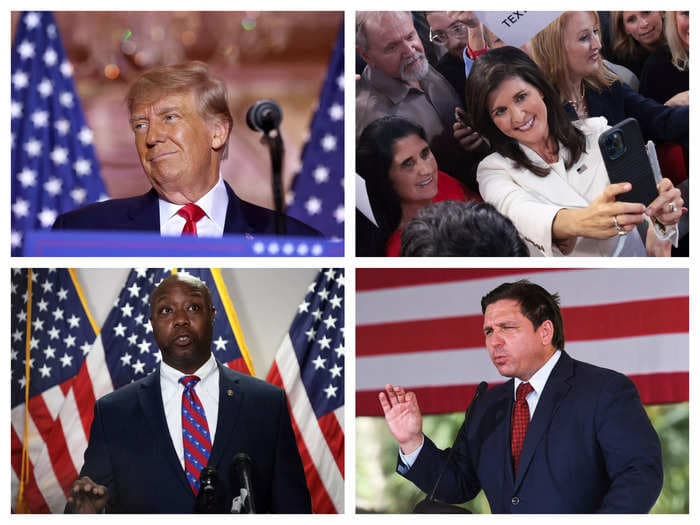 Trump and DeSantis are the only 'big fish' CPAC attendees expect in the 2024 presidential race. But several say there's nothing wrong with others auditioning for supporting roles.