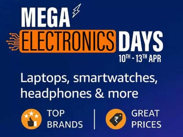 Amazon Mega Electronics Days sale – best deals on laptops, smartwatches and more