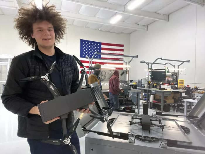 Meet Blake Resnick, a 23-year-old college dropout who went on to win a Peter Thiel-backed fellowship, supplies drones to Ukraine, and is now worth over $100 million