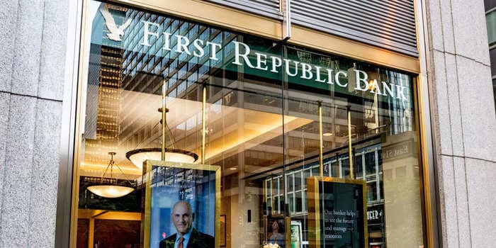First Republic stock craters 49% after the bank reveals customers pulled out $100 billion of deposits last quarter