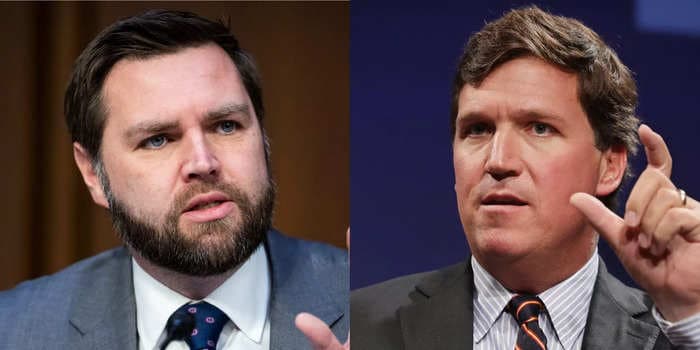 Sen. JD Vance defends Tucker Carlson over leaked 'how white men fight' text: 'He says far more controversial things publicly every single day'