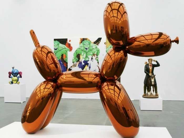 Alibaba Is Selling A Knockoff Version Of Jeff Koons' $58 Million 'Balloon Dog' For $500