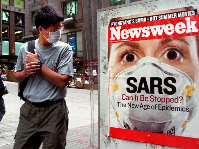 How SARS terrified the world in 2003, infecting more than 8,000 people and killing 774