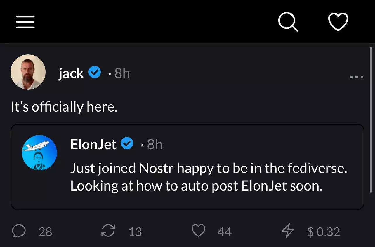 Jack Dorsey encouraged the student who tracks Elon Musk's jet to keep posting on Bluesky after his Twitter ban
