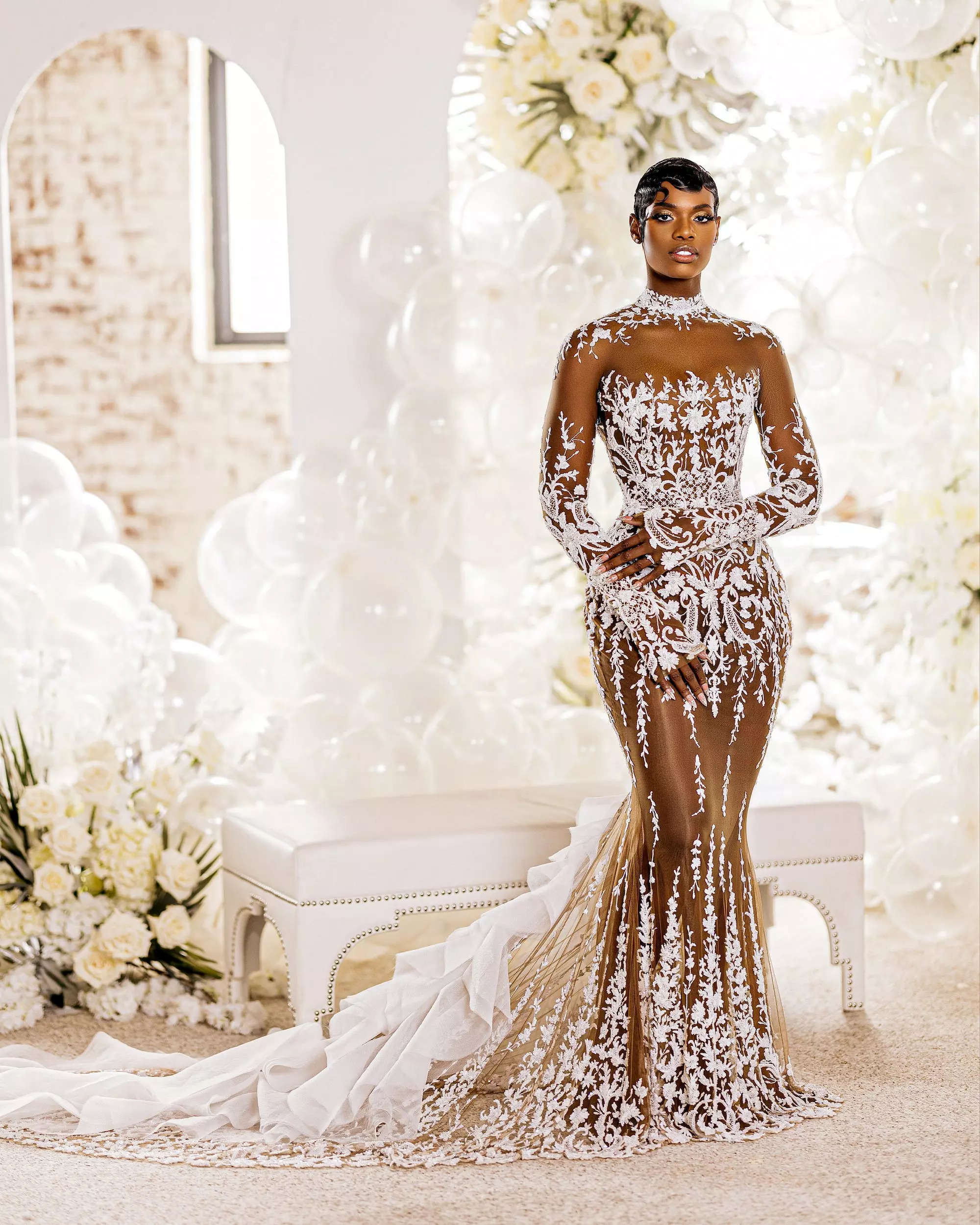 Here Are the 12 Most Drop-Dead Gorgeous Wedding Dresses From Bridal Fashion  Week | Glamour