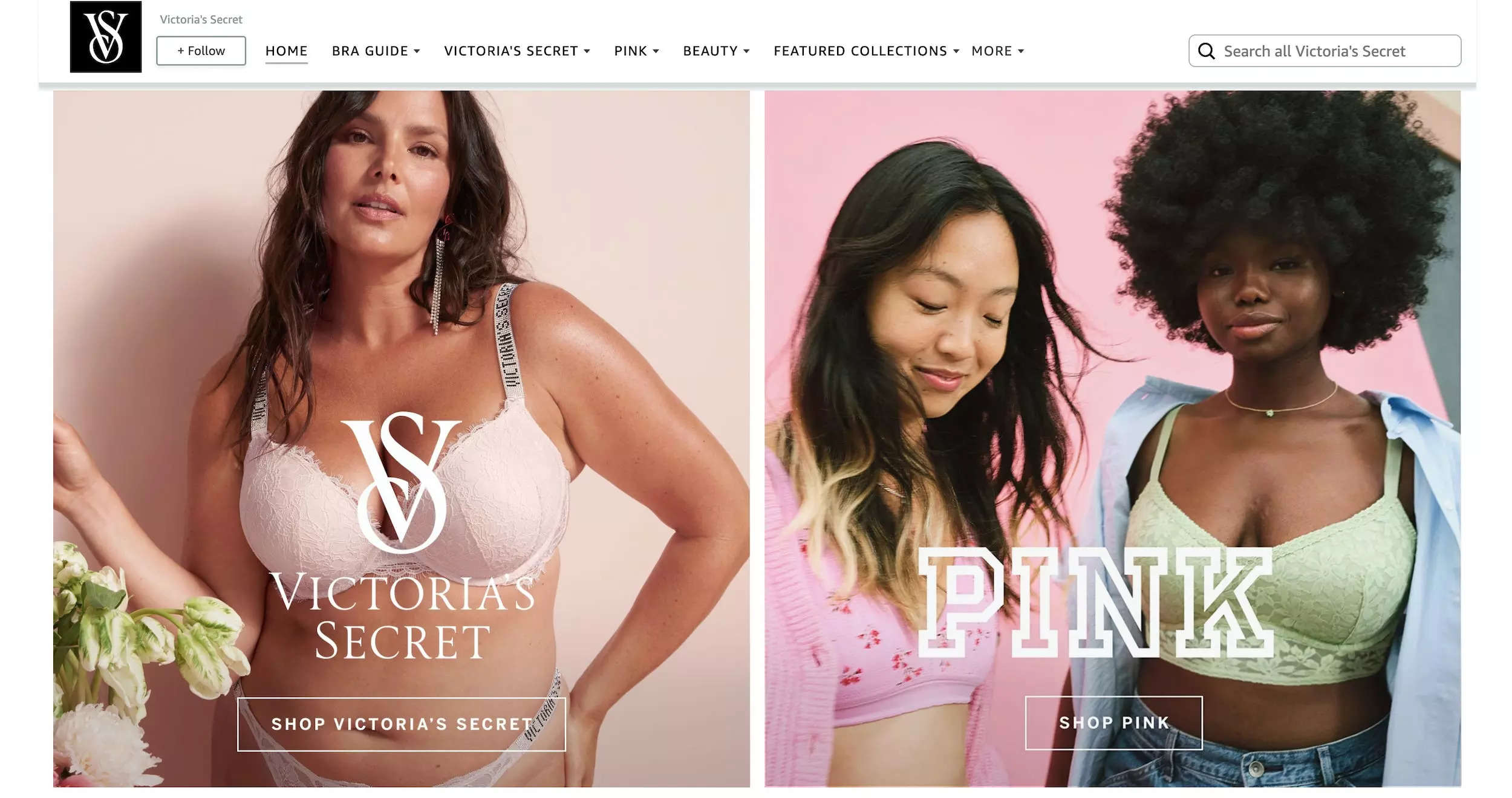 You can now buy Victoria's Secret underwear on