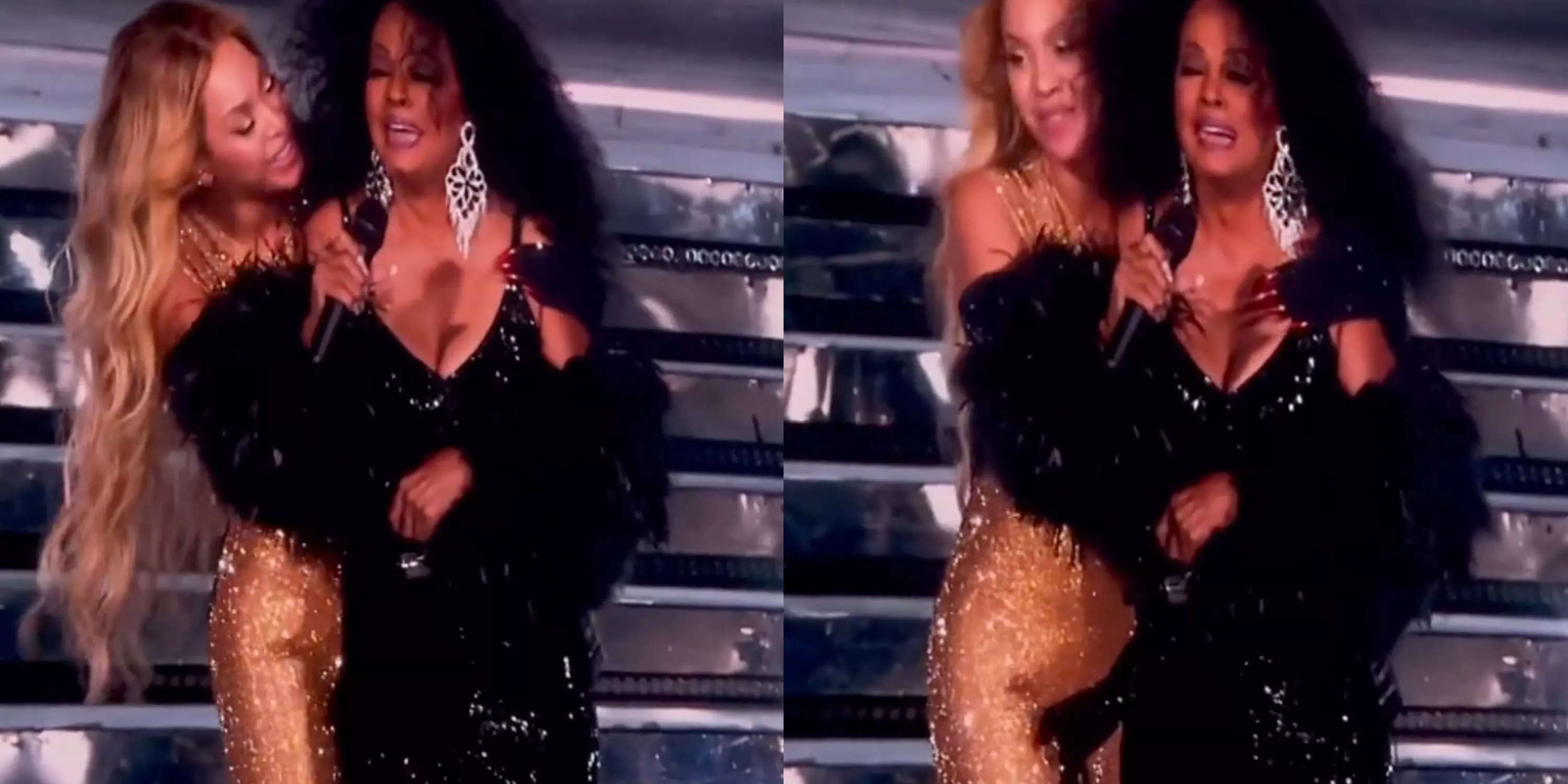 Beyoncé Thanks Diana Ross for Surprise Appearance at Her L.A. Show