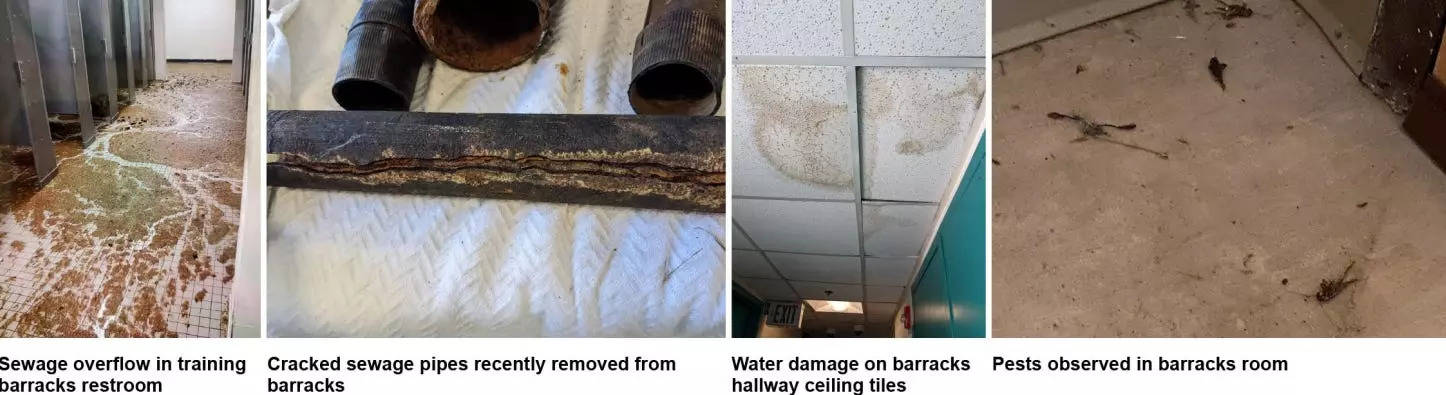 Video Shows Mold in Shower Facility After Marine Corps Shuts Down Building  and Sends in Inspectors