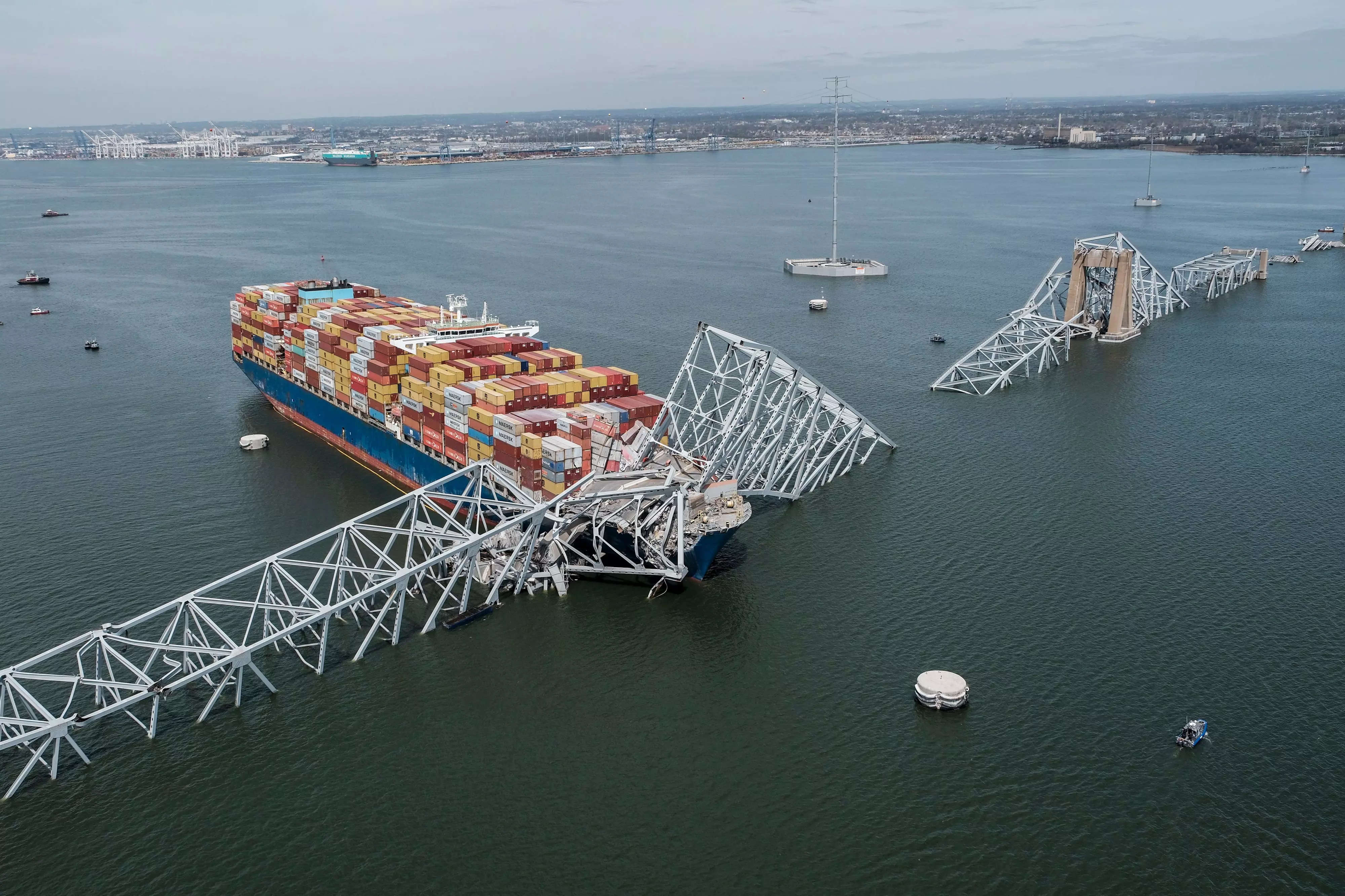 The Baltimore bridge catastrophe could result in the ‘largest single marine insurance coverage loss ever,’ Lloyd’s of London bosses say