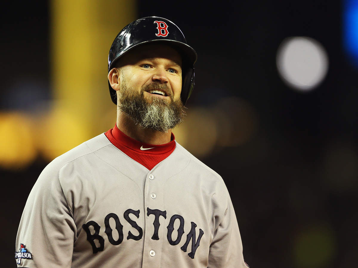 Photos Of Red Sox Players Before And After They Had Playoff Beards