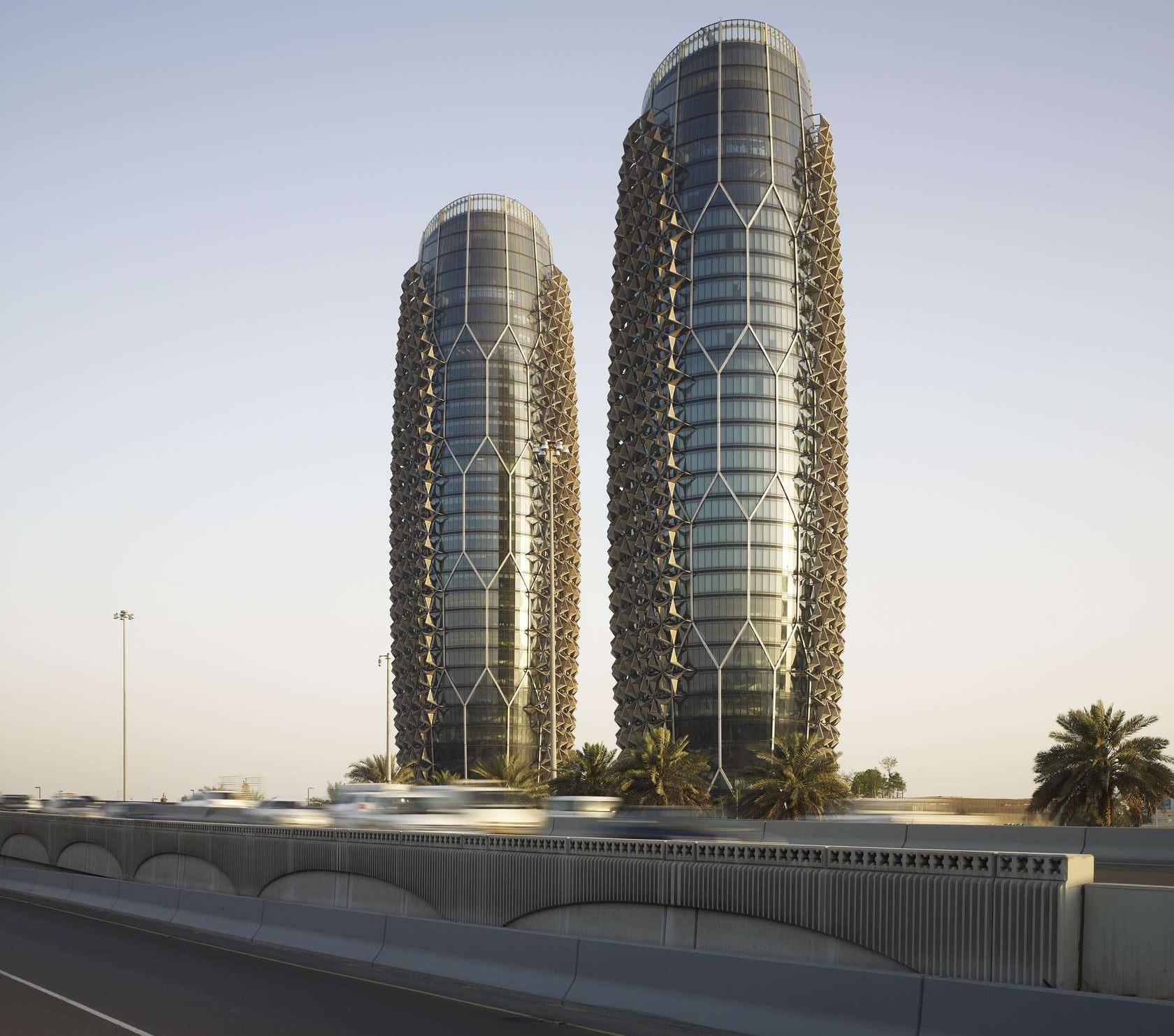 BEST OFFICE HIGH RISE (Jury): Al Bahr Towers, Abu Dhabi ...