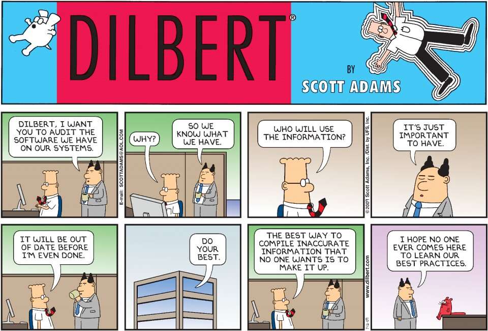 The 10 Funniest Dilbert Comic Strips About Idiot Bosses Business