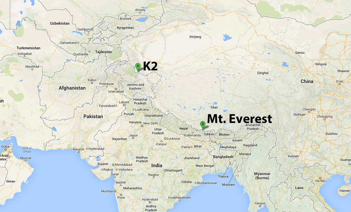 Хаджистан страна где находится. Гора Чогори на карте. Где находится гора Чогори на карте. К2 Чогори на карте.
