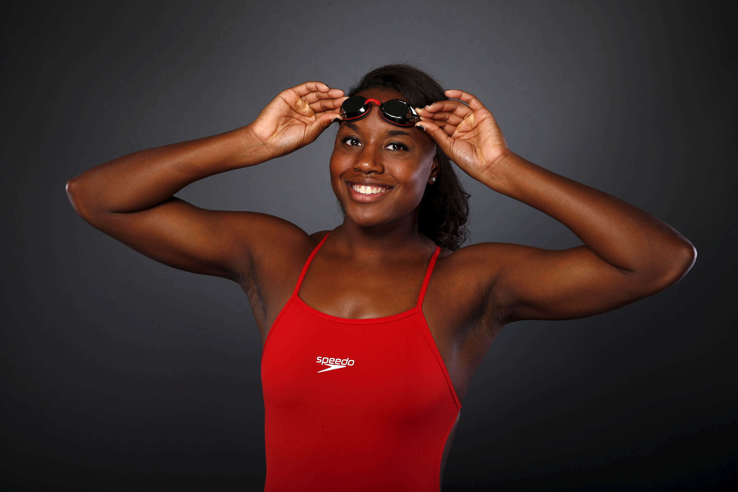 Swimmer Simone Manuel listens to a lot of Christian and gospel music to kee...