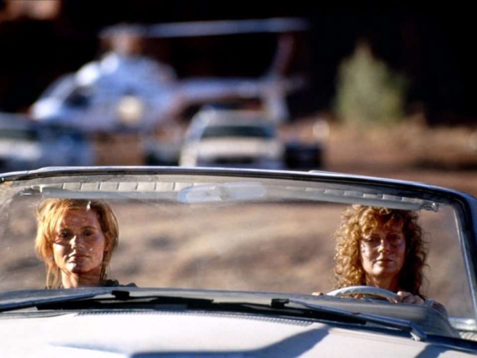 The iconic ending to 'Thelma & Louise' almost didn't happen