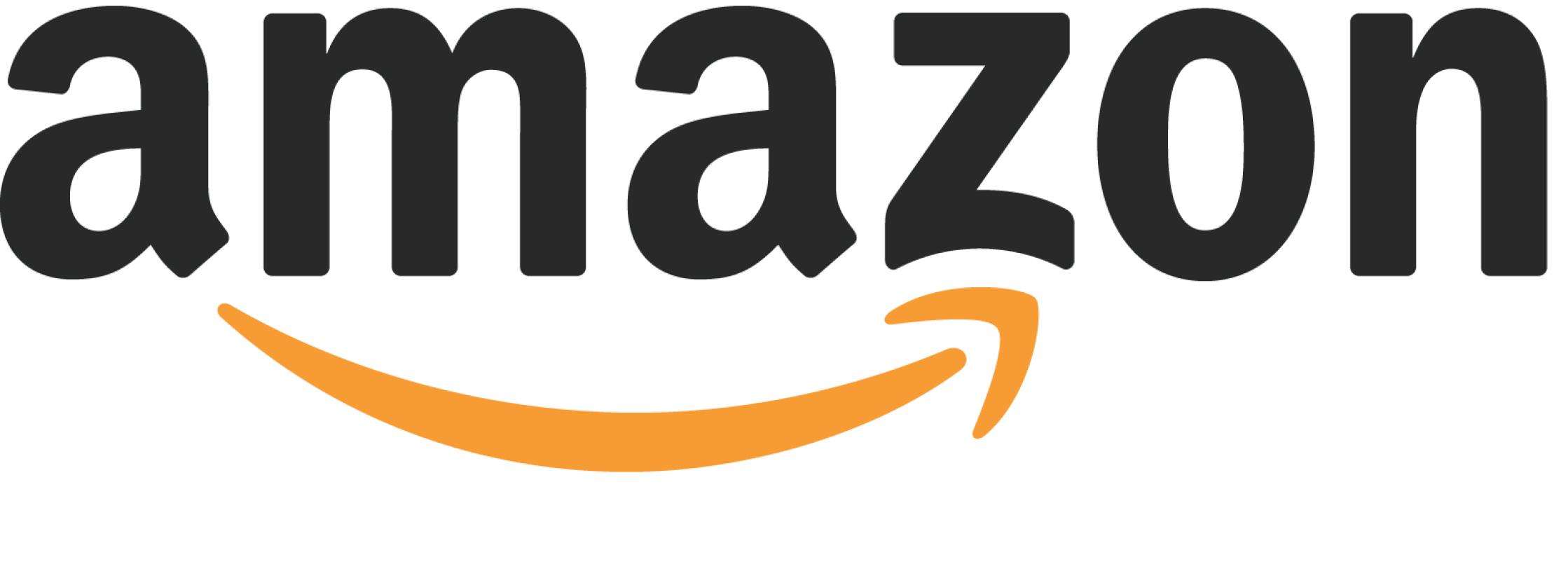 Amazon — The arrow in the Amazon logo points from A to Z, referring to