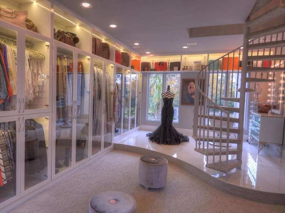 Socialite's Famous World's Largest Closet and its Woodlands
