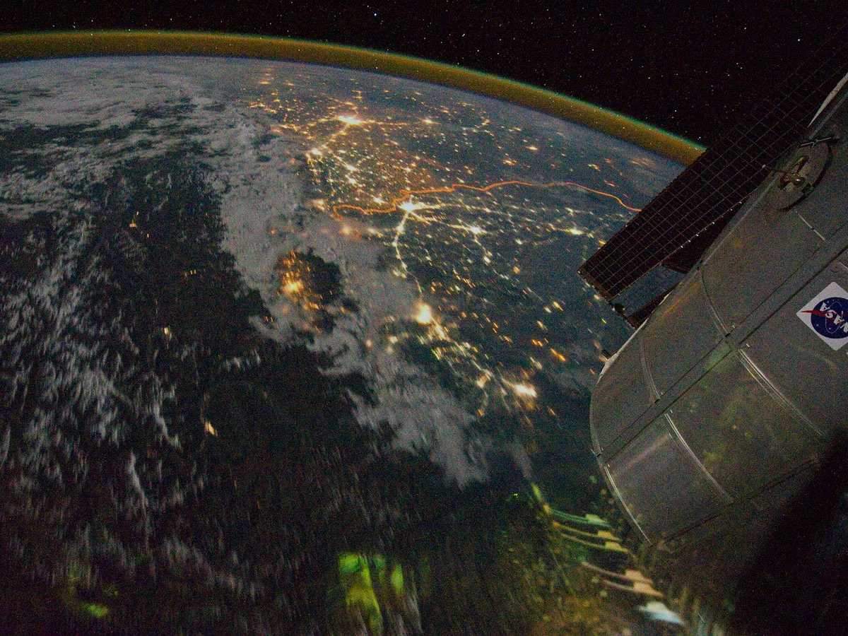 Also Taken By The International Space Station This Photograph Shows