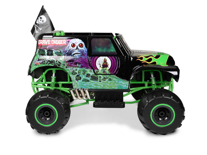 Monster Jam Grave Digger 24-Volt Battery Powered Ride-On | Business ...