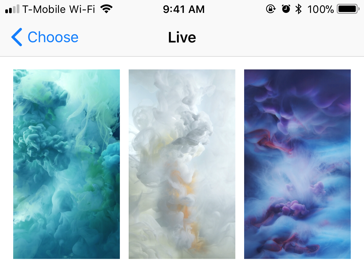Apple's wallpaper selection in iOS 11 is just abysmal | BusinessInsider  India
