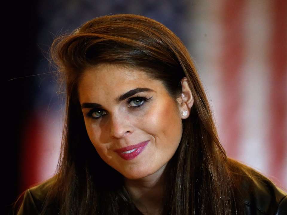 The incredible career of Hope Hicks, the 29-year-old former model in ...