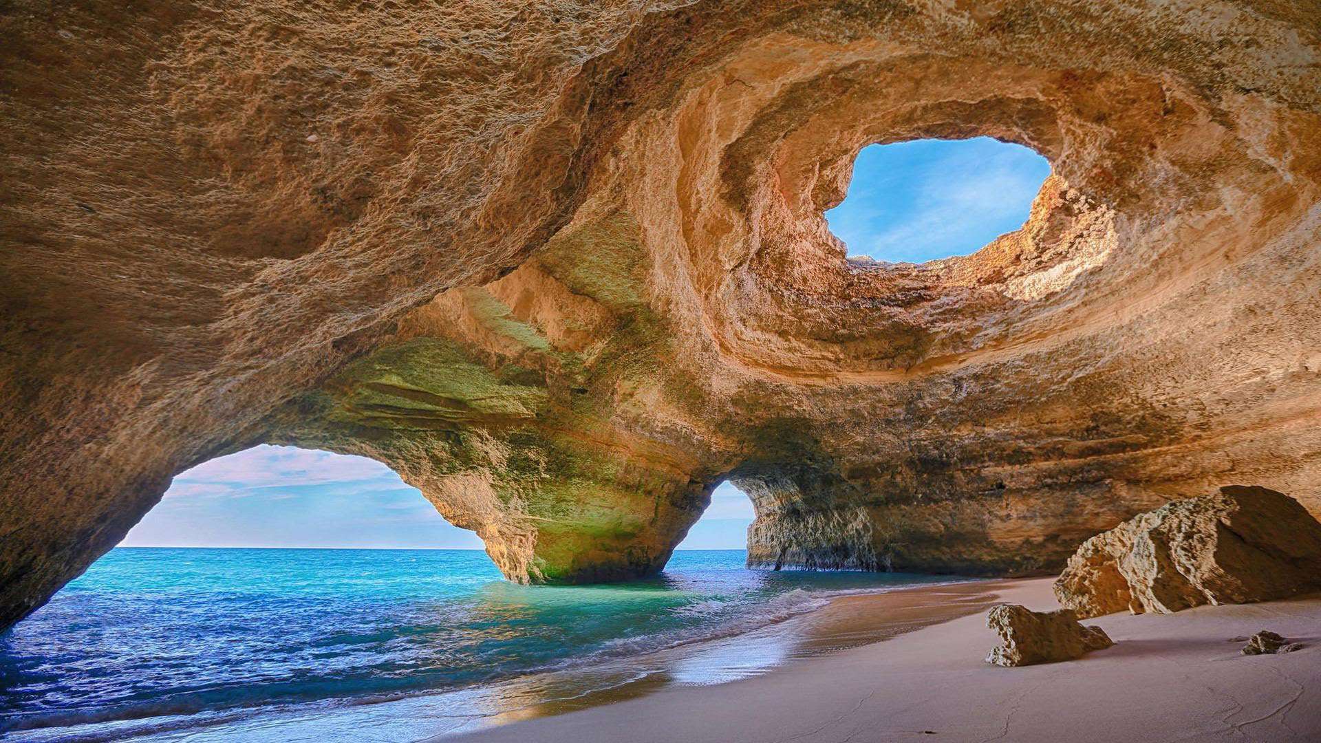 Benagil Sea Cave, West Algarve, Portugal. | Business ...