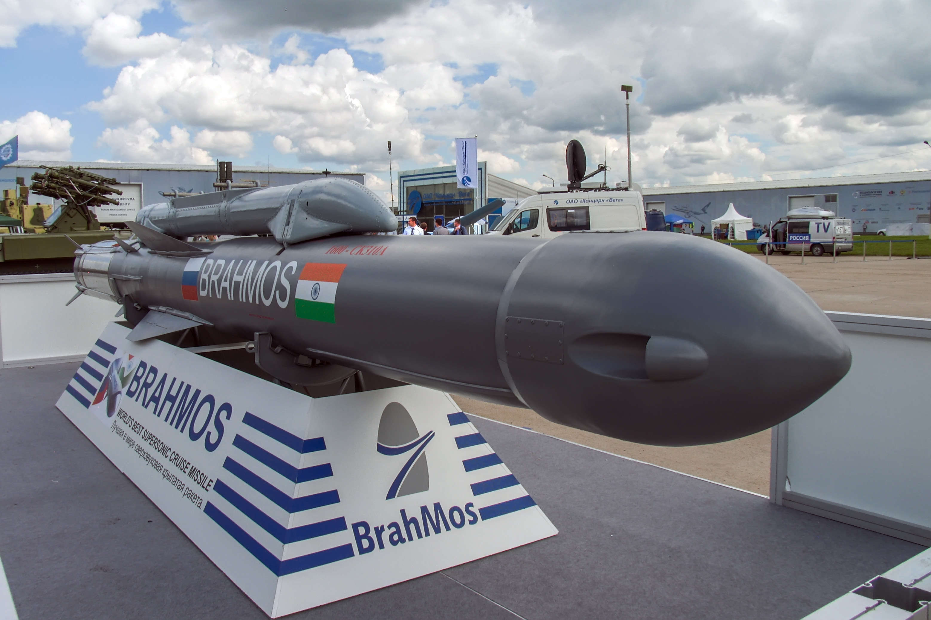 name the maiden international cruise missile of india