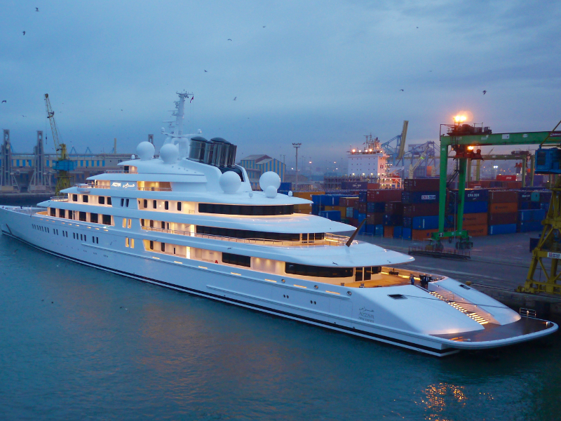 largest yachts in the world 2023