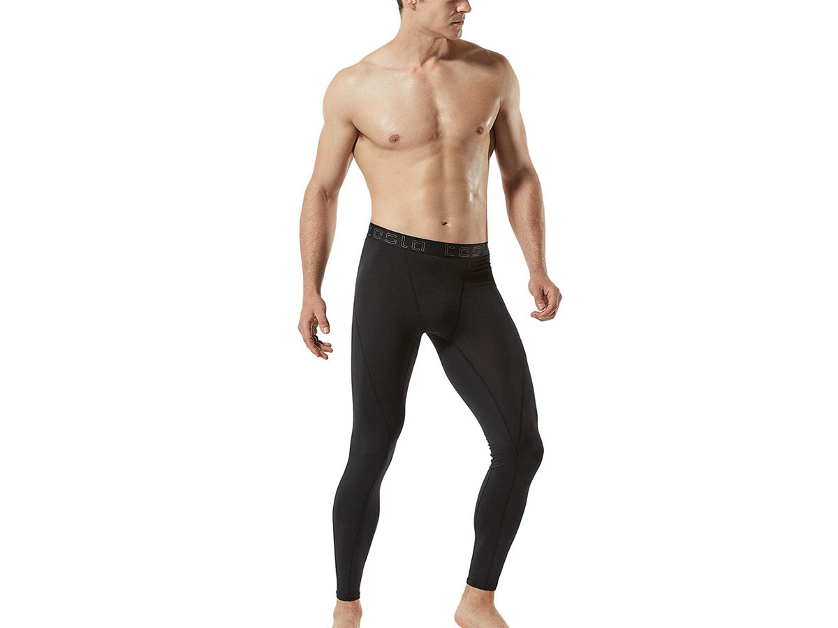 Defender Men's Compression Baselayer Pants Legging Shorts Shirts Tights Running 